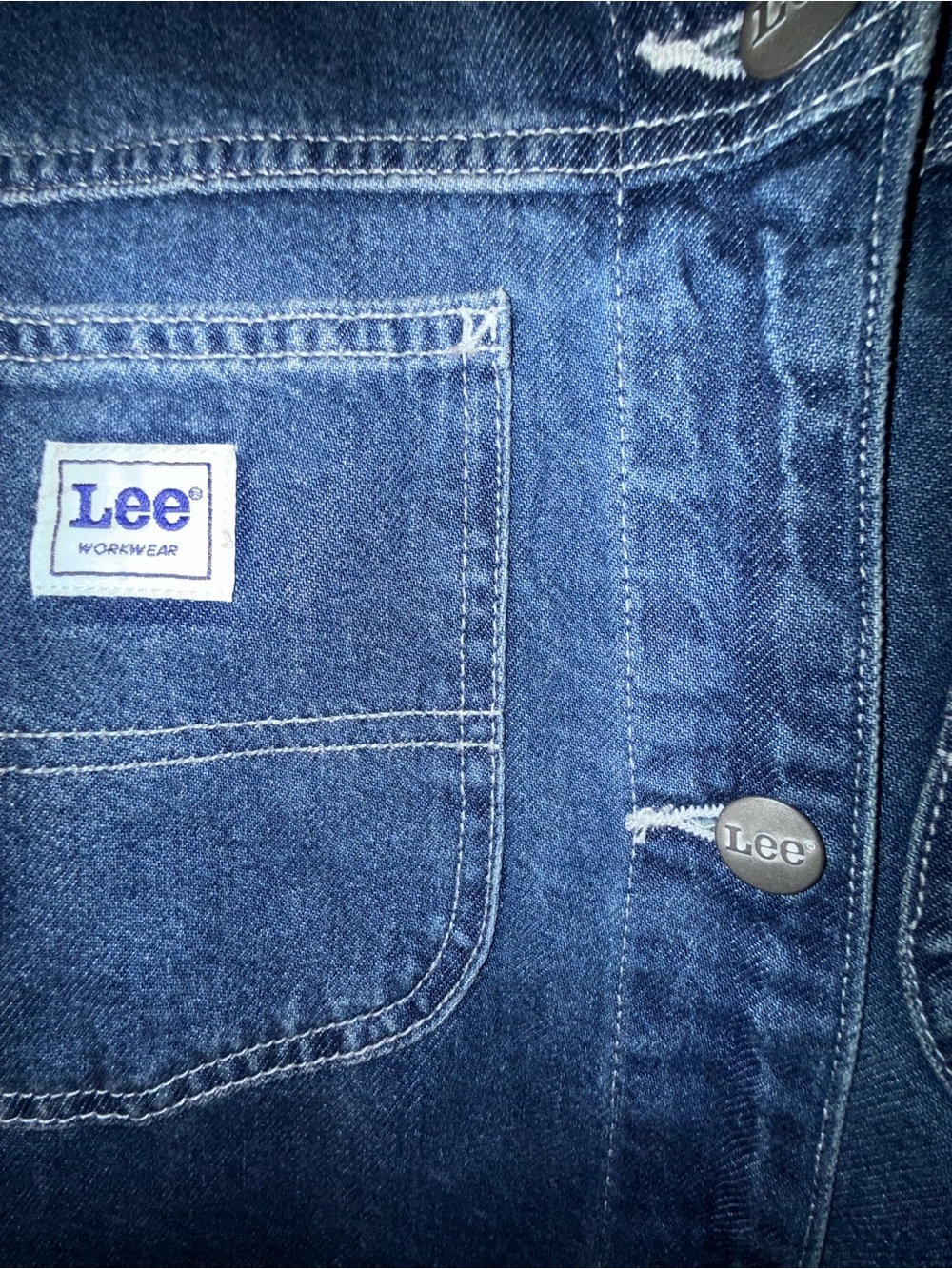 Lee Blue Women's Denim Workwear Jacket - Picture 4 of 4